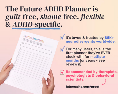 ADHD Printable Planner – Designed by Someone Who Gets It!