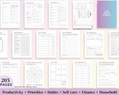 ADHD Printable Planner – Designed by Someone Who Gets It!