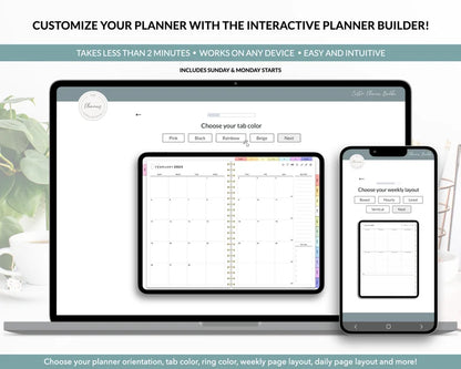 2025 Digital Planner for iPad & GoodNotes