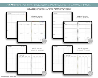 2025 Digital Planner for iPad & GoodNotes